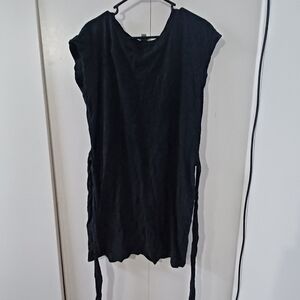 J. Crew Black Tunic Top